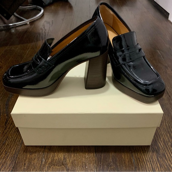 Sezane - JESSIE LOAFERS. Patent Black. Brand New. Size 38/US7 - Picture 5 of 11